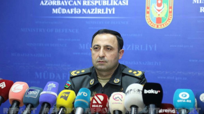 Müdafiə Nazirliyinin rəsmisi Azərbaycan Ordusunun keçirdiyi təlimlərdən danışıb