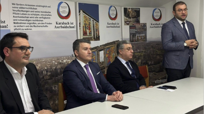 Kölndə Azərbaycan icması ilə görüş keçirilib - FOTO 