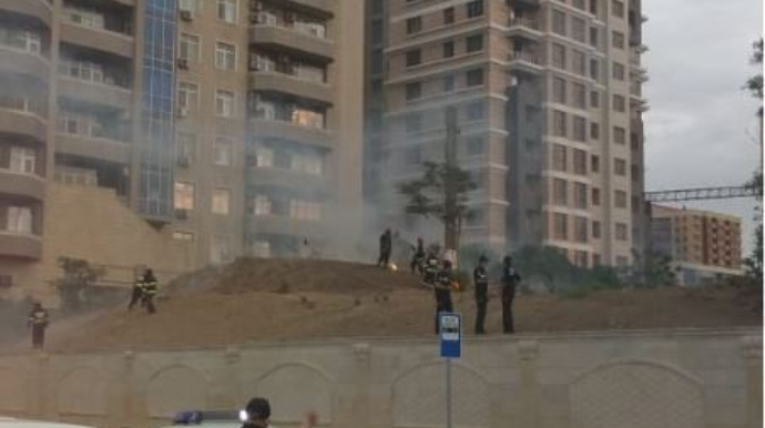 Bakıda yanğın hadisəsi baş verib 