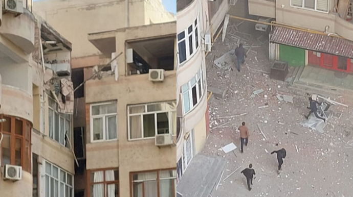 Bakıda yaşayış binasında güclü partlayış olub  - FOTO - VİDEO - YENİLƏNİB