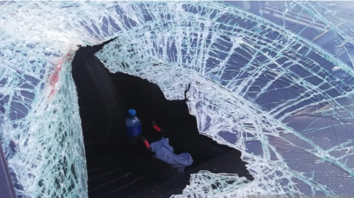 Zaqatalada avtomobillər toqquşub, xəsarət alan var 