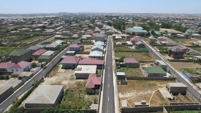 Kürdəxanıda 60 km uzunluğa malik küçədə təmir işləri aparılıb - FOTO