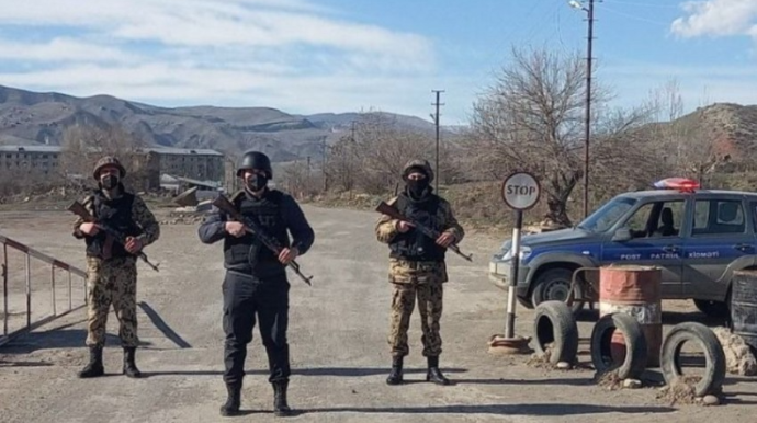 Azad olunan ərazilərə keçməyə cəhd göstərən şəxs həbs olunub