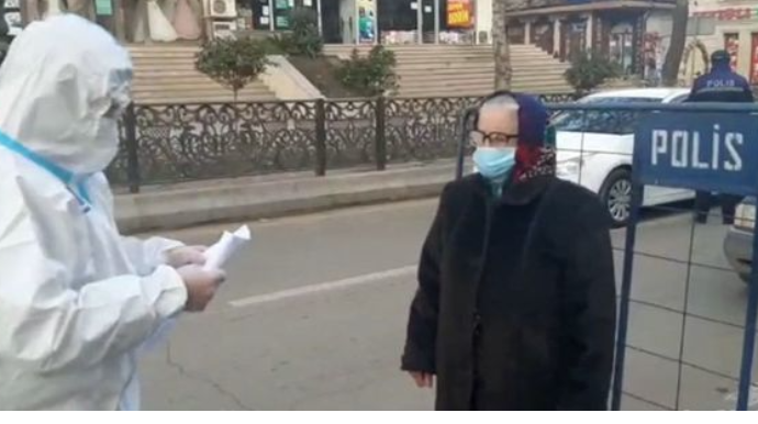 Gəncədə stasionar postda COVID-19 xəstələri saxlanılıb  - FOTO