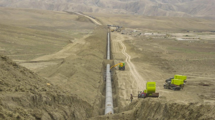 Oğuz-Qəbələ-Bakı su kəmərində baş verən qəza aradan qaldırıldı 