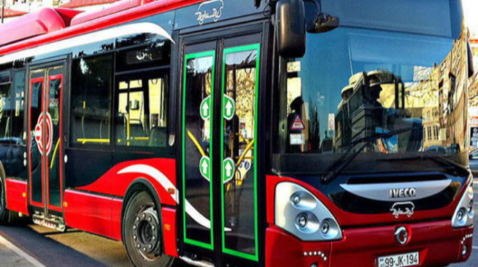 Bakıda hava qaralanda bu avtobuslar yoxa çıxır... - AÇIQLAMA 