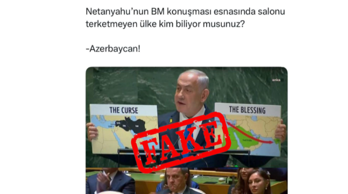 Azərbaycana qarşı daha bir təxribat - Bu foto saxtadır 