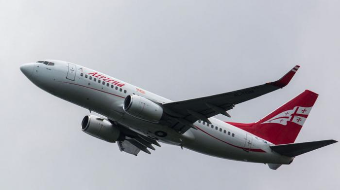 Gürcüstan təyyarəsi 4 ildən sonra Moskvaya uçdu 