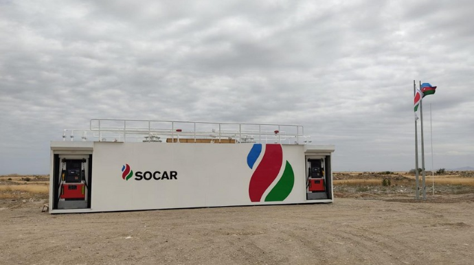 Ağdamda SOCAR-ın yanacaqdoldurma məntəqədi istifadəyə verildi - FOTO