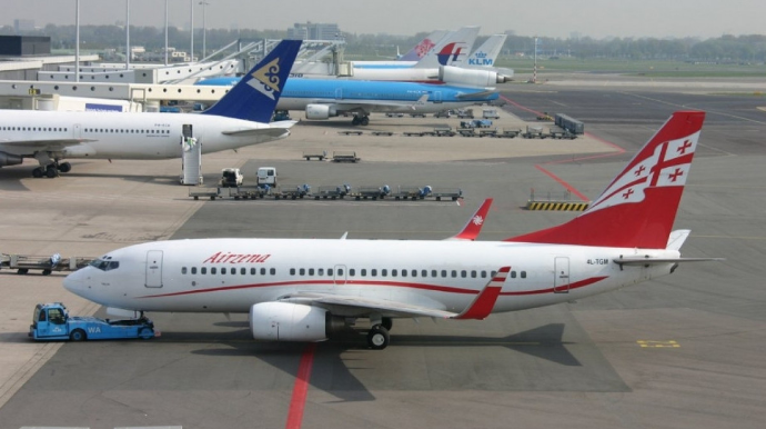 Gürcüstan hava limanlarından 6 milyon sərnişin istifadə edib 