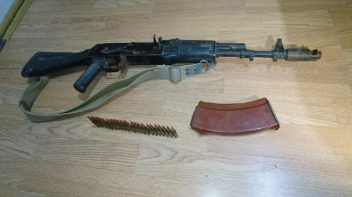 Şirvanda avtomat aşkarlandı