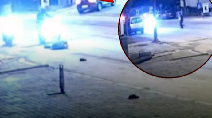 Keçiddən keçməyən 84 yaşlı piyadanı motosiklet vurub öldürdü - VİDEO 