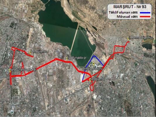 Bu marşrutların hərəkət sistemi dəyişdirildi – YENİ SXEM