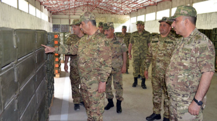 Zakir Həsənov Kəlbəcər və Laçında hərbi obyektlərə baxış keçirib  - FOTO - VİDEO