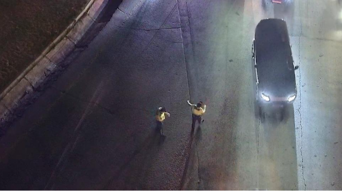 Kənar Dairəvi yolda otluq ərazidə yanğın baş verib - FOTO - VİDEO 