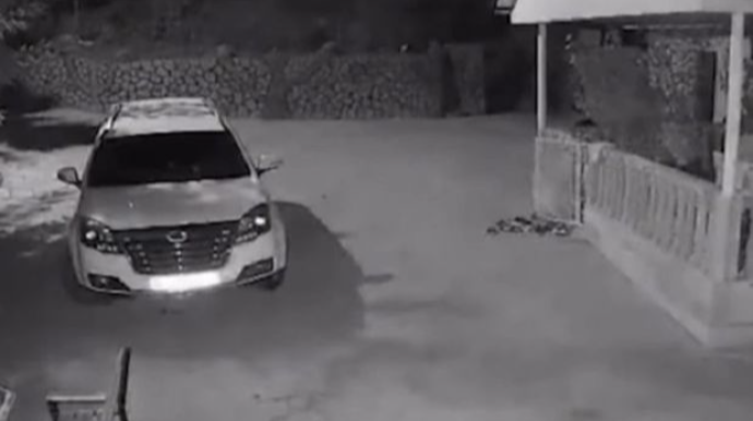 Azərbaycanda baş verən zəlzələnin görüntüləri - VİDEO