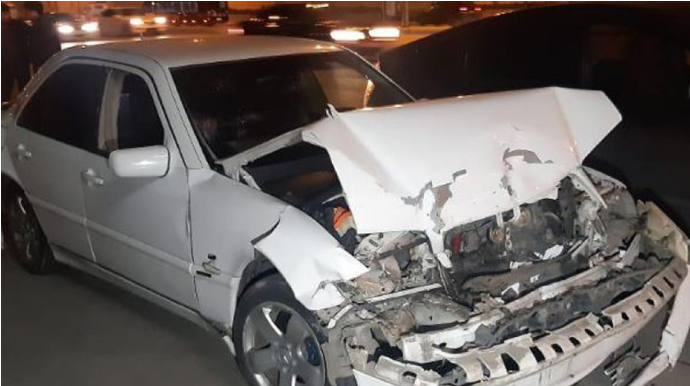 Bakıda zəncirvari qəza; xəsarət alan var - FOTO 