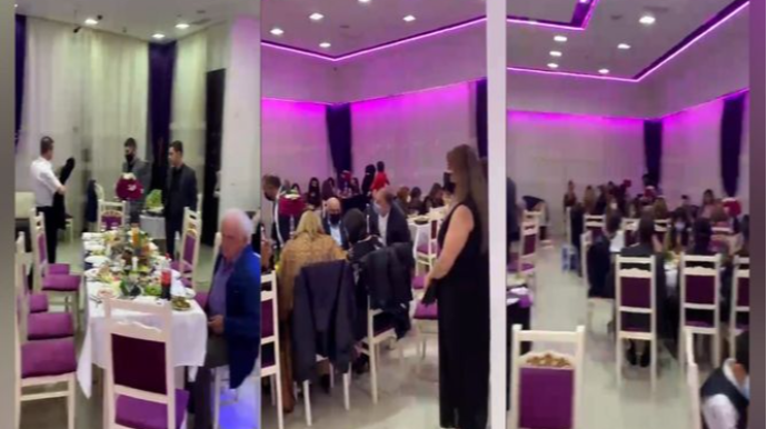 Abşeronda toy mərasiminin keçirilməsi aşkarlanıb - 38 nəfər cərimələnib  - FOTO