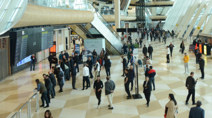 COP29-la bağlı Bakı aeroportuna media-tur təşkil olunub - FOTO 