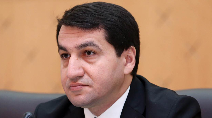 Hikmət Hacıyev Paşinyanın sabiq diplomatik müşaviri ilə debata çıxıb - VİDEO