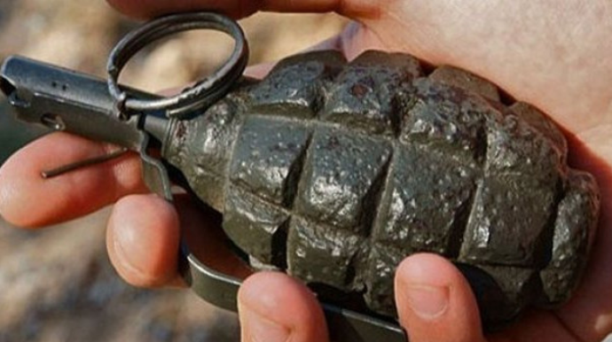 Bakıda əl qumbarası TAPILDI 