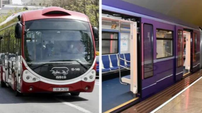Bu gündən avtobus və metroda gediş haqqı 10 qəpik bahalaşır - SİYAHI 