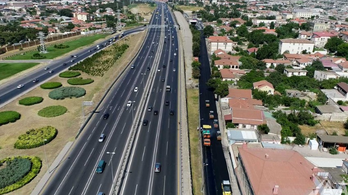 Bakının Asif Əsədullayev küçəsi təmir olunur  - FOTO - VİDEO