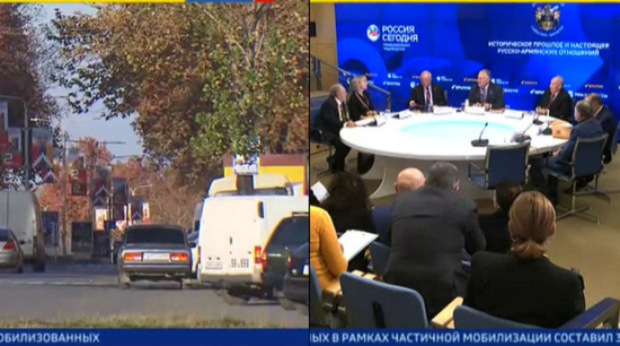 Rusiya dövlət televiziya kanalında Azərbaycana qarşı növbəti təxribat  - VİDEO