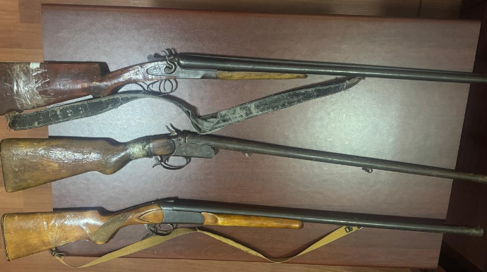 Beyləqan rayonunda daha 3 ədəd odlu silah polisə təhvil verilib