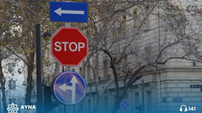 Bakıda küçə və prospektlərə 4 mindən çox nişan quraşdırılıb 