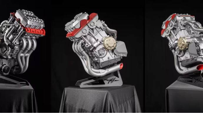 Dünyada ilk V5 mühərriki - İkivallı - FOTO