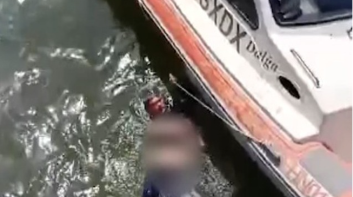 Batma təhlükəsi ilə üzləşən 26 yaşlı qadın xilas edildi - VİDEO