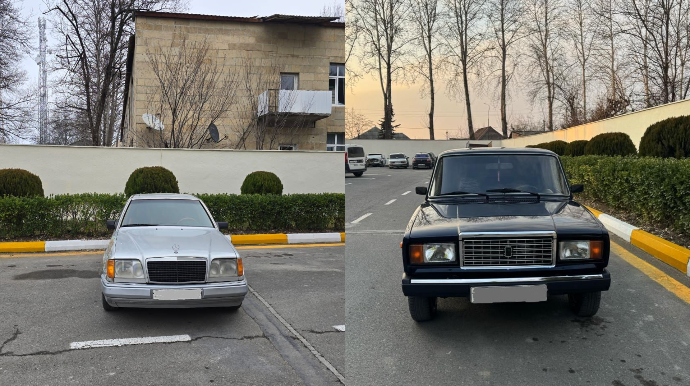 İsmayıllıda narkotik çəkib qayda pozan "VAZ"  və "Mercedes"  sürücüləri saxlanıldı - FOTO