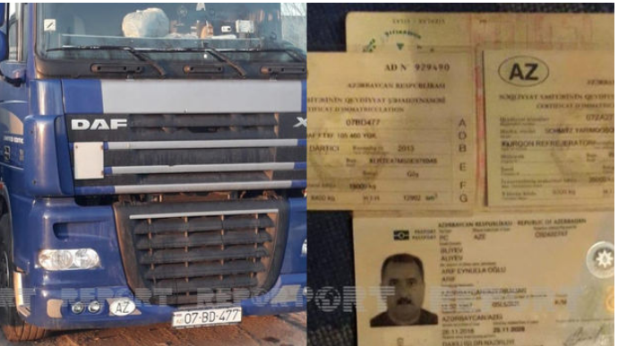 Ukraynada mühasirəyə düşən azərbaycanlı sürücü azad olunub - FOTO   - VİDEO