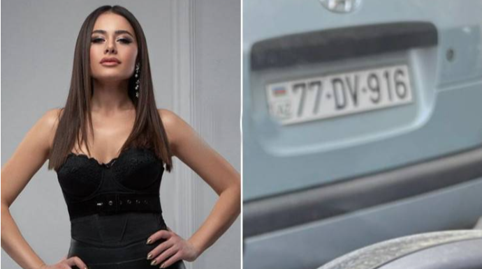 Taksi sürücüsü Samirə Əfəndiyə HÜCUM ETDİ:  "Maşınıma tüpürdü, söydü..."  - FOTO