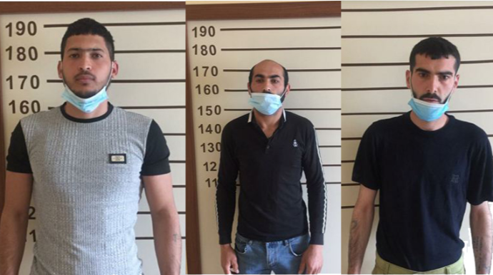 Qəbələdə qoyun oğrulayan şəxslər saxlanılıb - FOTO 