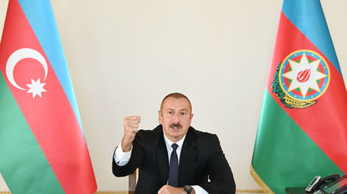 Ильхам Алиев:  Пашинян подписывает этот документ за счет нашего железного кулака