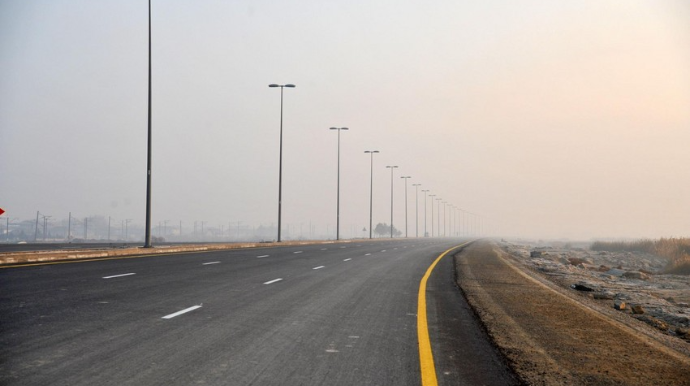 Bu yolda sürət həddi endirildi