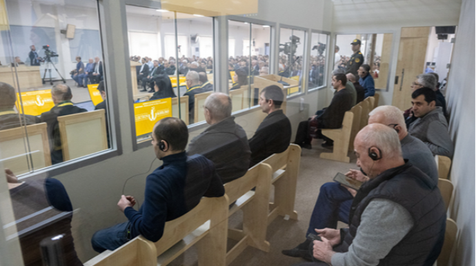 Məhkəmədə Şuşanın işğalı ilə bağlı videomateriallar nümayiş olundu 