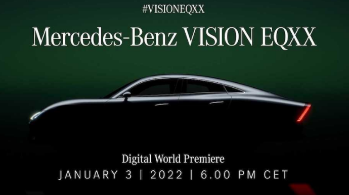 "Mercedes-Benz Vision EQXX" - növbəti tizer