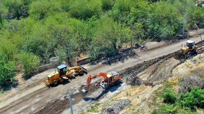 На капремонт автодороги в Агдашском районе выделено 1,5 млн манатов 
