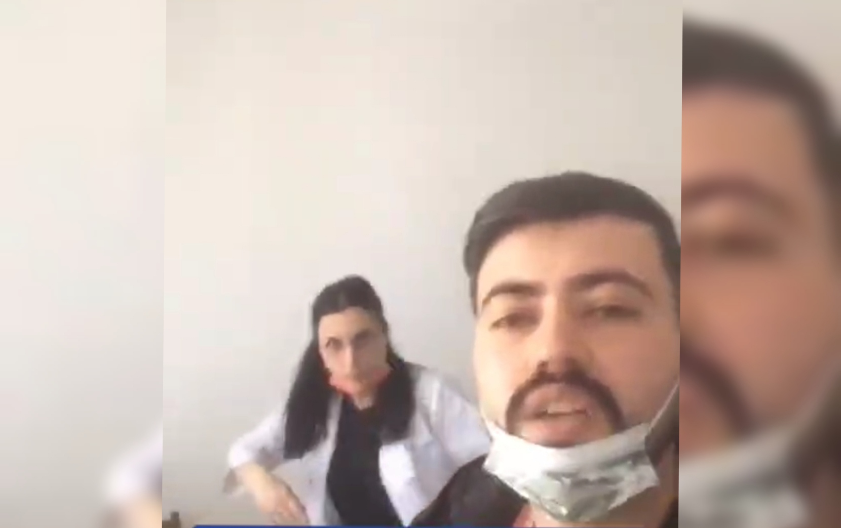 Tovuzda gənc oğlan həkim tərəfindən döyüldü - ŞOK VİDEO