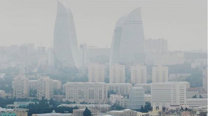 Havada toz normadan artıqdır 