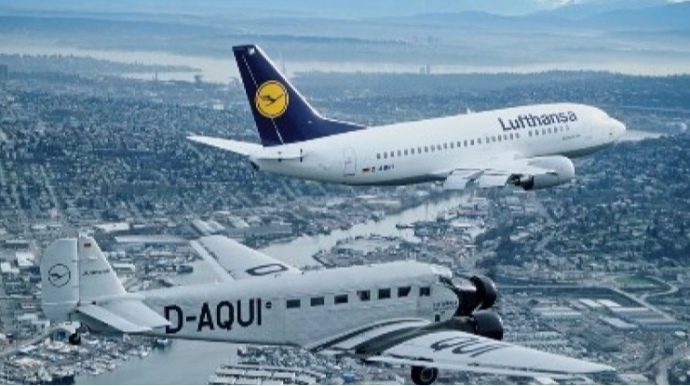 "Lufthansa" Azərbaycanın xəritəsini təhrif etdi - FOTOFAKT 