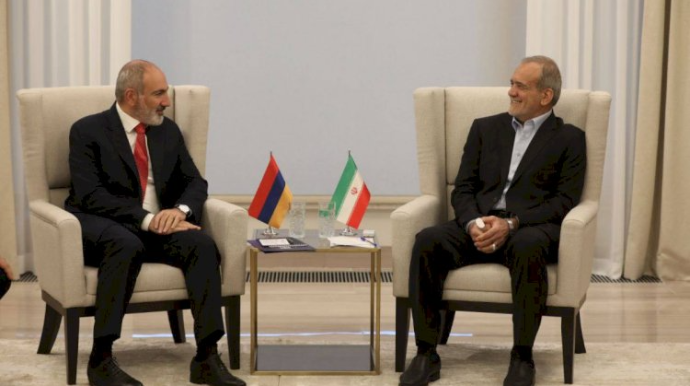 Paşinyan Pezeşkianı azərbaycanca salamladı - VİDEO 