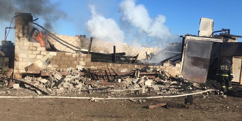 Başqırdıstanda ev yandı; 6 ölü, 1 yaralı – FOTO + VİDEO