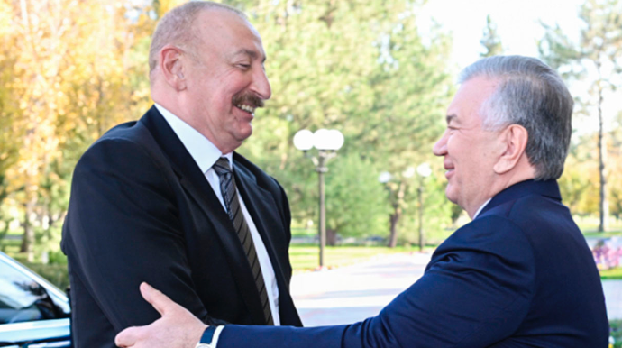 Prezidentlər təkbətək görüşdü - FOTO  - YENİLƏNİB