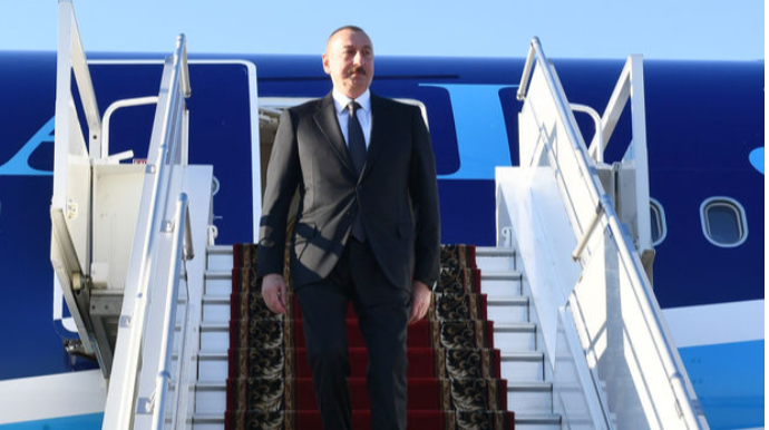 Prezident İlham Əliyev Tacikistanda səfərdədir