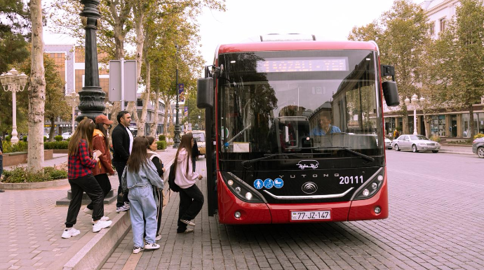 Gəncənin nəqliyyat sahəsində mühüm dəyişikliklər həyata keçirilir - FOTO
