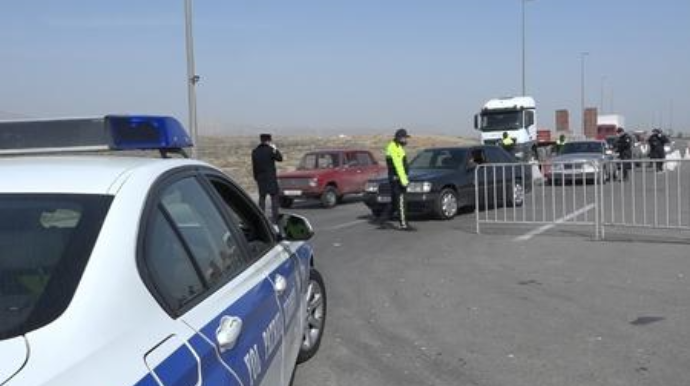 DYP-dən torpaq yol ilə rayona gedən sürücülərlə bağlı AÇIQLAMA 